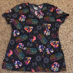 Star Wars scrub top